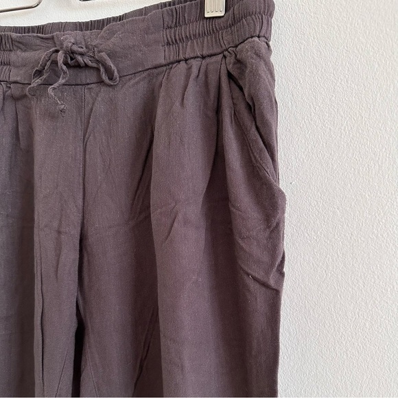 Aritzia Talula Los Felix rayon charcoal gray jogger pants small - Picture 3 of 7